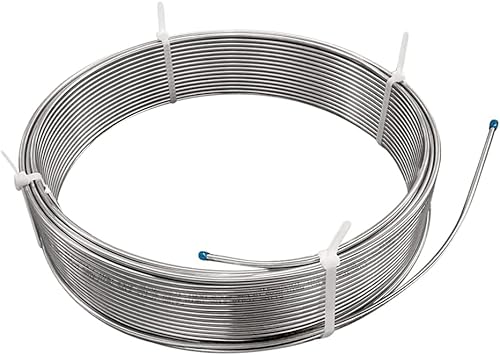 Tubería en espiral inconsútil del acero inoxidable 316316L 14" OD × 0.035" pared x 200 pies de longitud recocido brillante 5100 psi ASTM A269