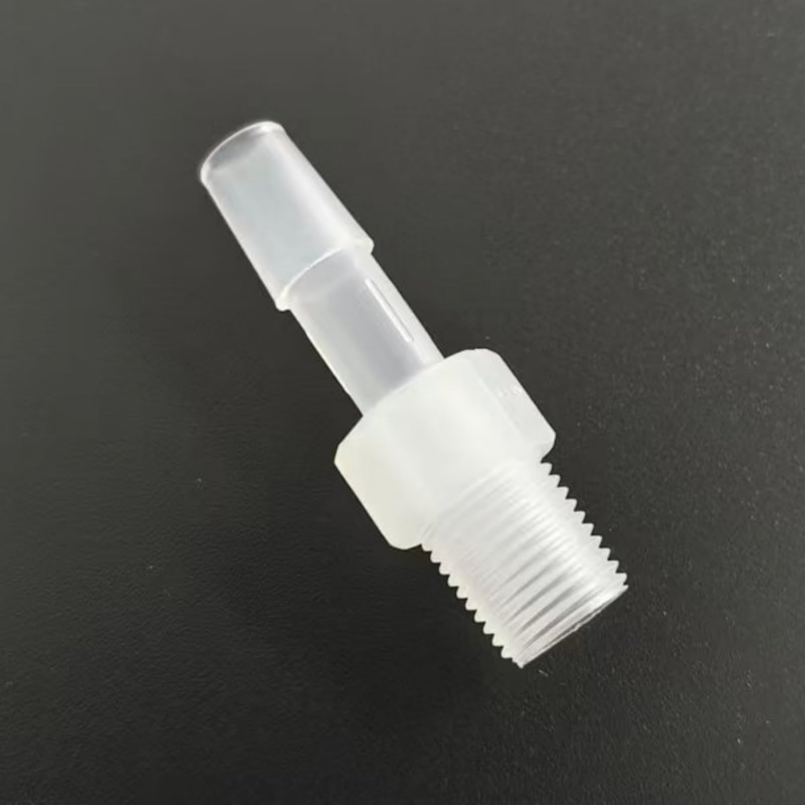 1/8R Male Thread Barb Fitting Adapter - 25 Pack PP Hose Connector for Laboratory and Food Machinery(1/4inch-6.4mm 1/8R)