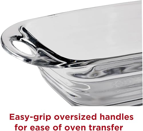 Miniatura 8 de Anchor Hocking FireKing - Juego de 4 platos para hornear de vidrio, templado resistente para horno, refrigerador y congelador