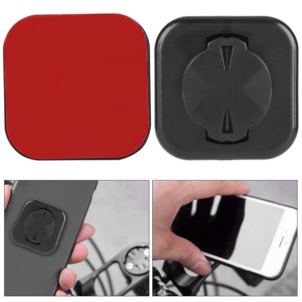 MAGT Supporto Adesivo per Telefono, 4 cm Adesivo per Portabiciclette in Plastica Staffa di Estensione per Smartphone GPS Computer