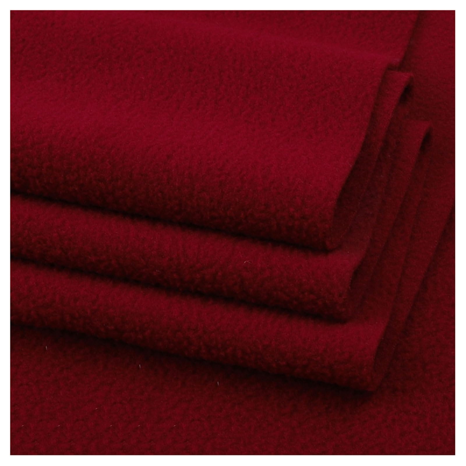 Fleece Fabric by The Metre, Plain Polar Fleece Fabric Material 160cm Width, Anti-Pill Polar Fleece Soft Warm Washable Fabric, for Sewing Throw, Blanket, Linings, Pet Beds, 50x160cm, 27 Colors (Color