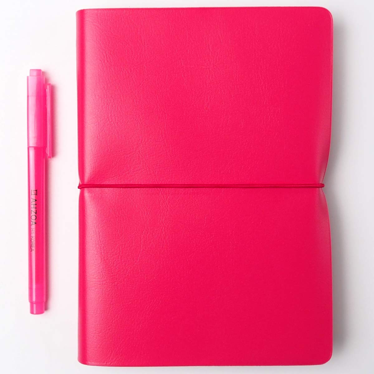 Undated Grande Story Diary with AHZOA H1 Highlighter (Cherry)