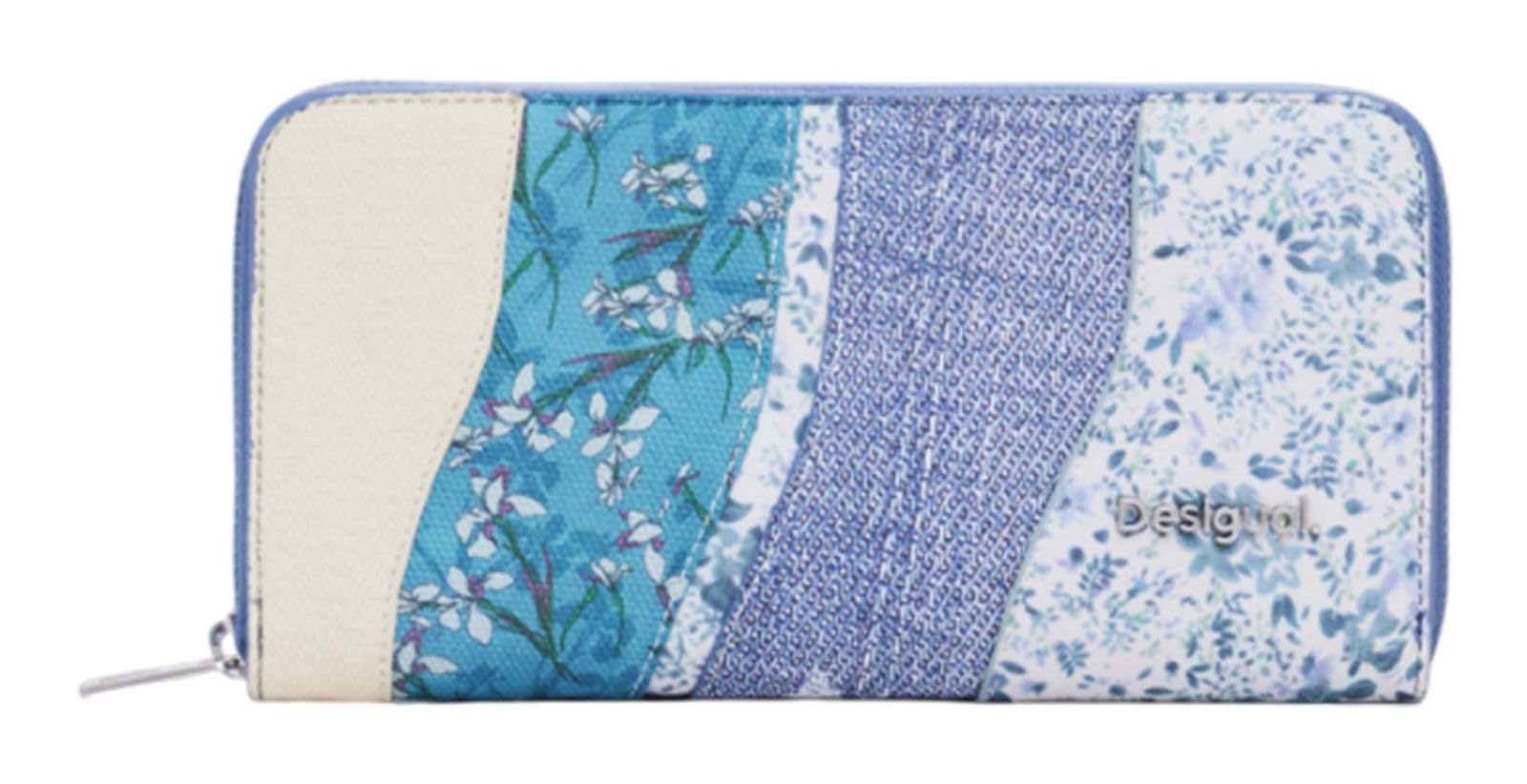 Desigual Women's Mone_Bijou Fiona Bi-Fold Wallet, Material Finishes, 20.5