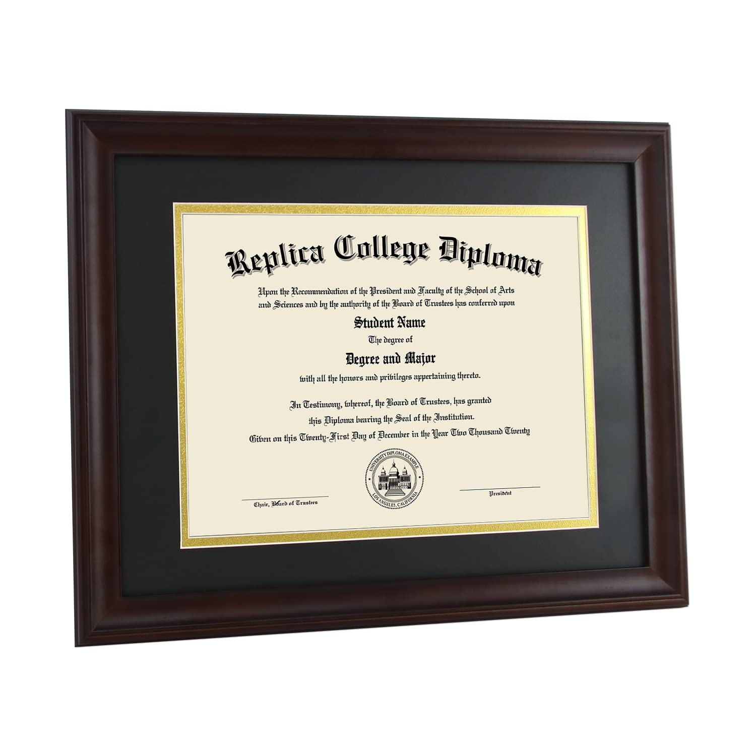Buy BLife 11x14 Diploma Wood Frame Certificate Photo Display 8.5x11