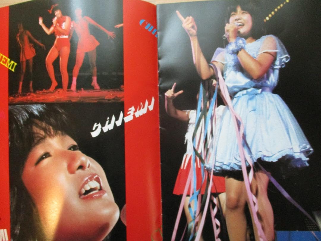 堀ちえみ　デビュー当時のコンサート・パンフレット2冊＆フライヤー　1983年 Amazon.co.jp: 堀ちえみ デビュー当時のコンサートパンフレット2