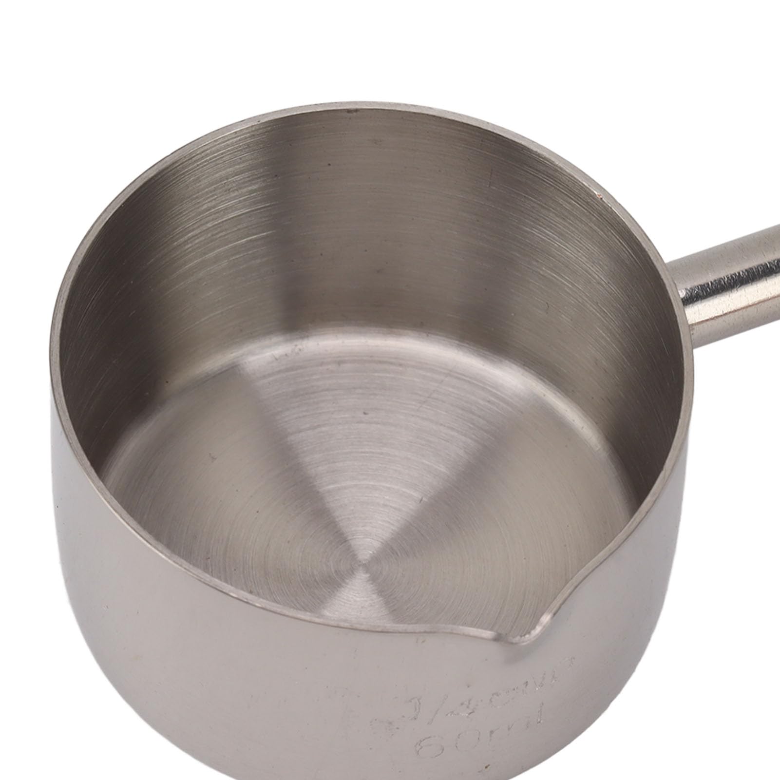 304 Stainless Steel Cooking Sauce Cup with Handle,Mini Precise Measurement Kitchen Tools Kitchen Restaurant Picnic (60ml)