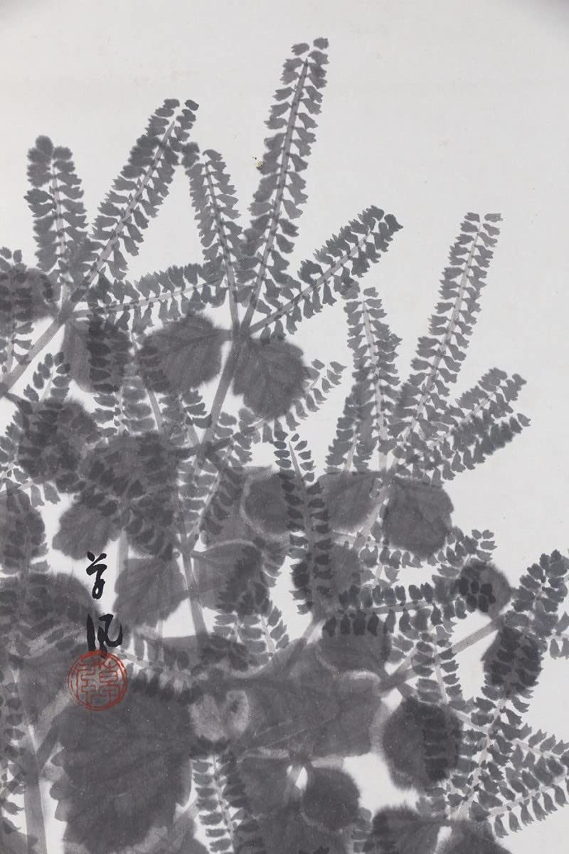 掛軸●　長野草風　『春篁』　共箱　　【竹　雀　師：川合玉堂】 Amazon.co.jp: 真作 佳品掛軸「長野草風 山野草図」日本画家 邨田丹陵