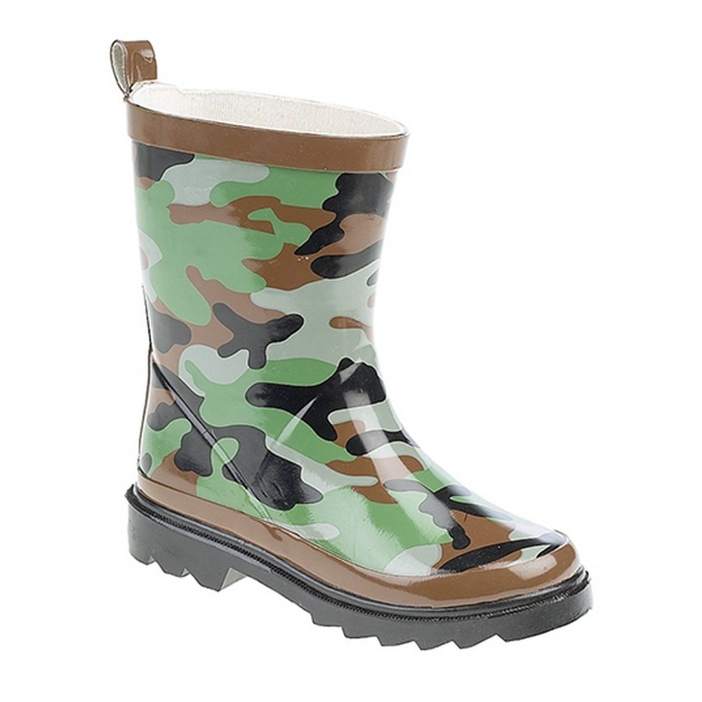 Neil Camouflage Ankle Water Proof Wellingtons Boots