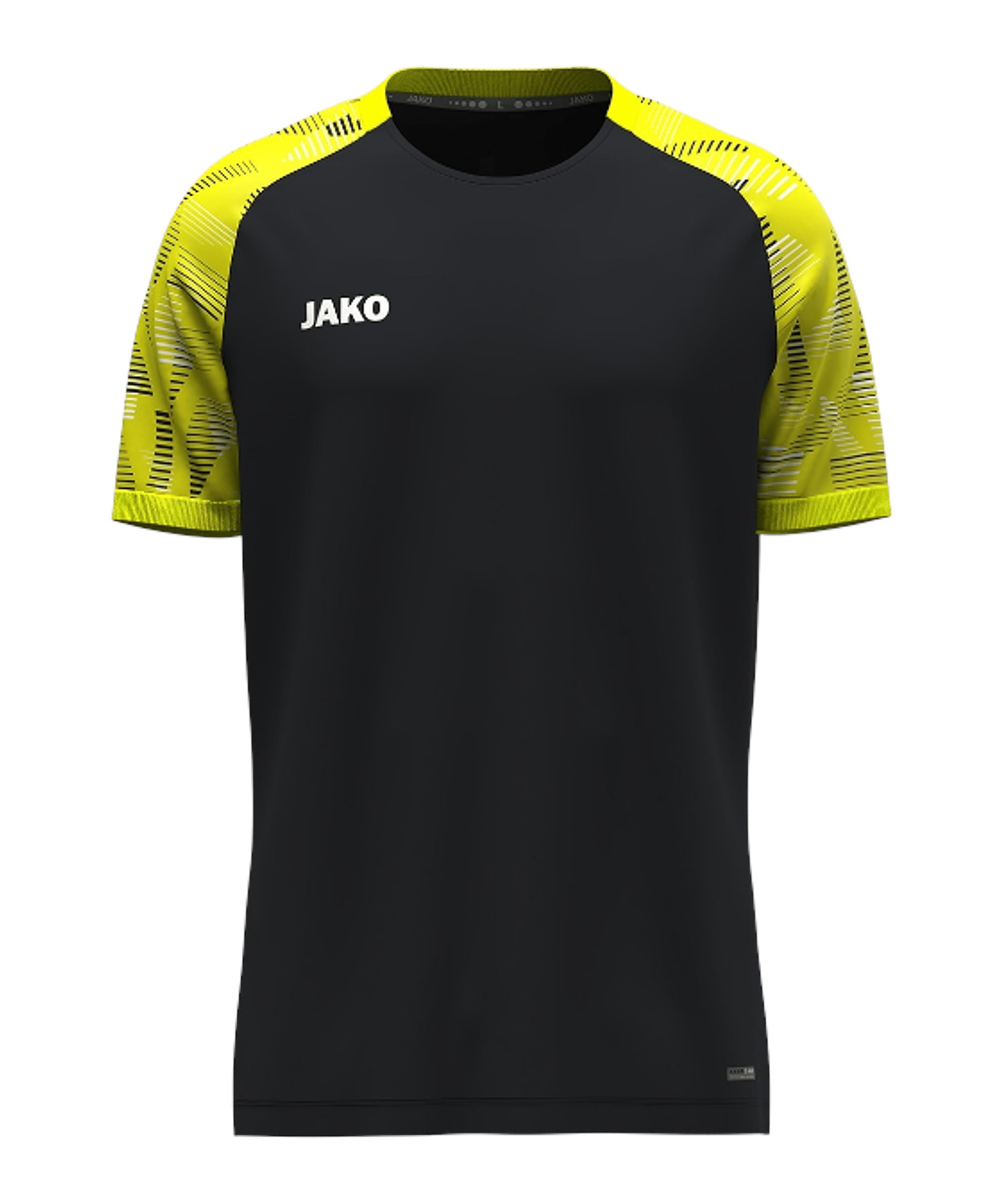 Jako Unisex T-Shirt Sonic Black/Neon Yellow L