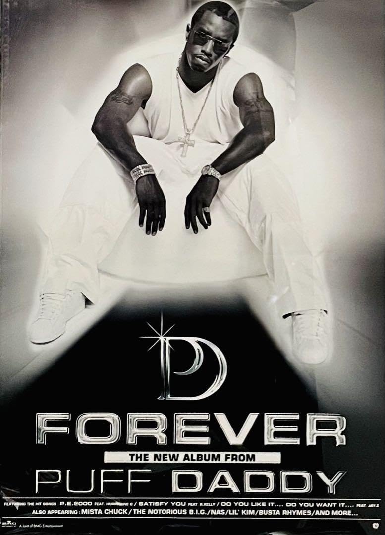 Amazon.co.jp: PUFF DADDY パフダディ Forever告知ポスターB2