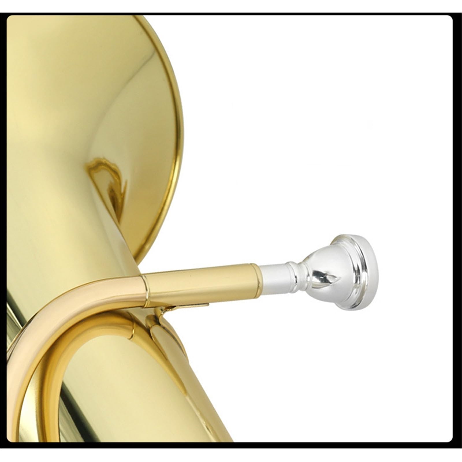 Eufonio Strumenti Musicali Eufonio Tono Sib Tre Pulsanti Ottone Professionale Facile Da Esercitarsi E Suonare