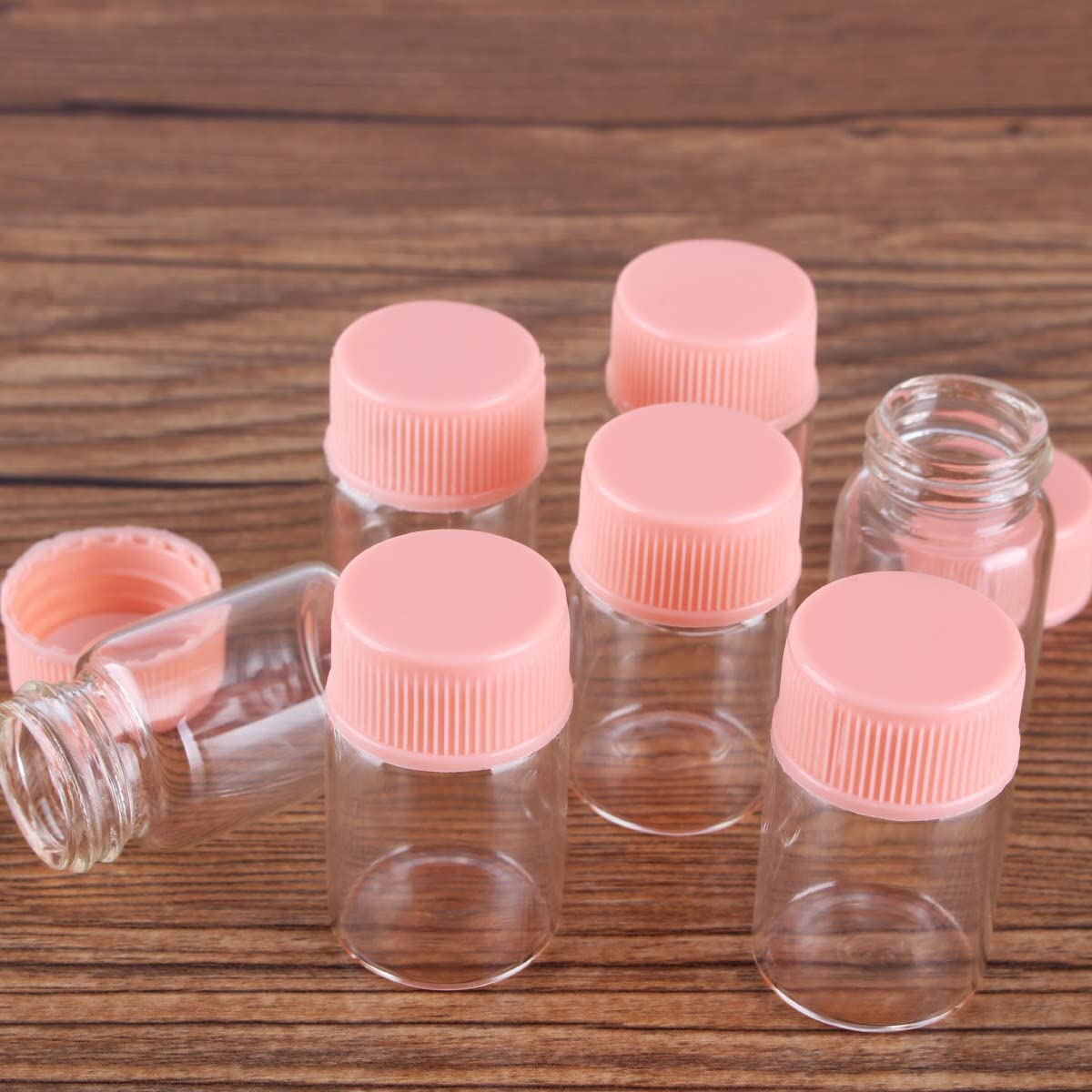 Amazon | SYLALE 100 個 6 ミリリットル 22*35 ミリメートルガラス