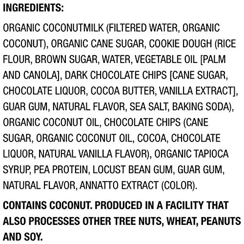 So Delicious Coconut Milk Cookie Dough Frozen Dessert, 15 oz (frozen)