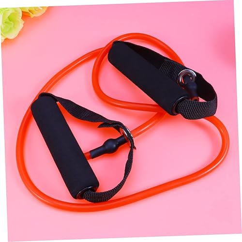 Miniatura 9 de Kisangel 1 correa elástica de resistencia con asa, cuerda elástica para yoga, bandas elásticas para ejercicio, bandas de resistencia para estirar,