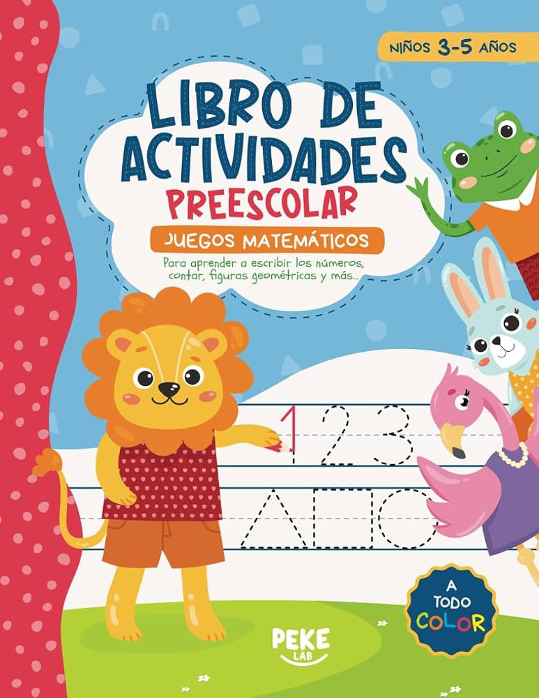 Actividades Preescolares Para Niños De Tres Años Cuadernillo