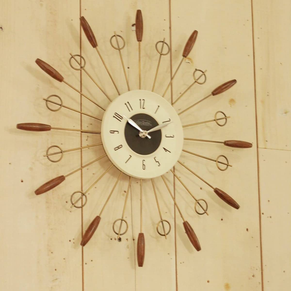 Amazon.co.jp: ACME Furniture 掛け時計 壁掛け時計 MATHEW CLOCK 幅46