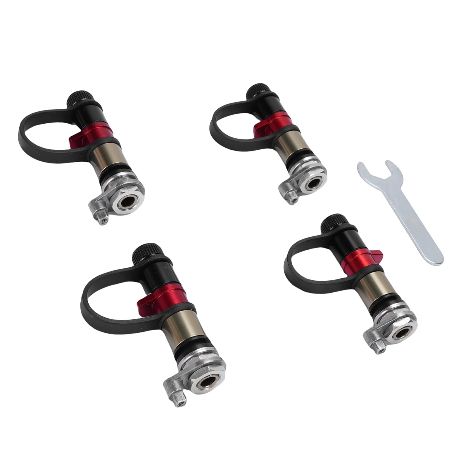 Jectse Kit de Válvula Desinfladora de Neumáticos, Parada Automática de Deflación Rápida Premium para Campo a Través, Aleación de Aluminio