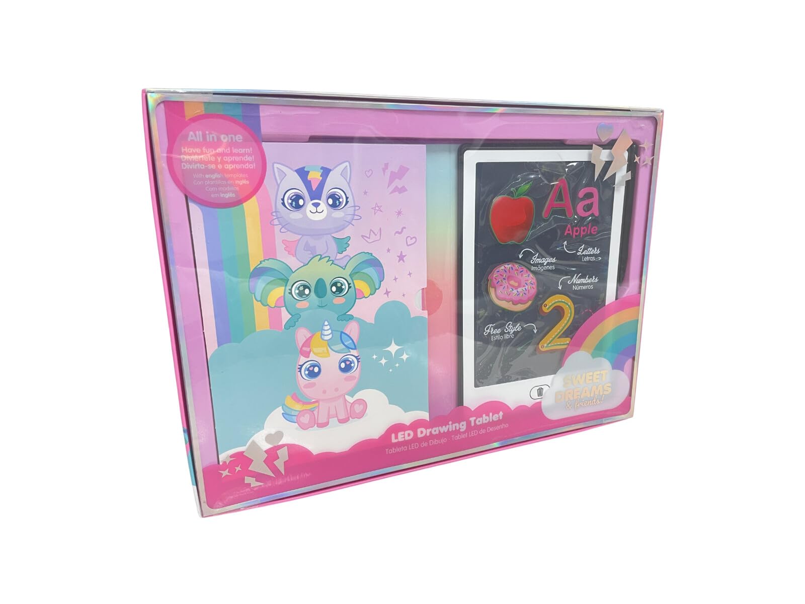 Kids Licensing - LCD Coloring Tablet, Color Sweet Dreams (Kids Euroswan KL11687)