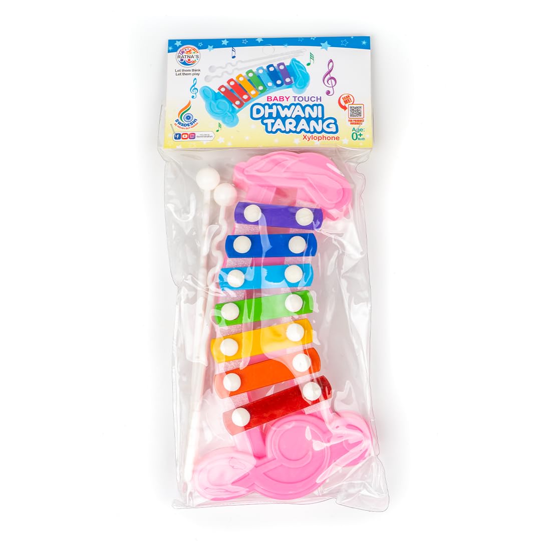Ratna's Musical dhwani tarang Xylophone for Kids to Enhance Visual and Musical Skills,Endless Fun for Kids