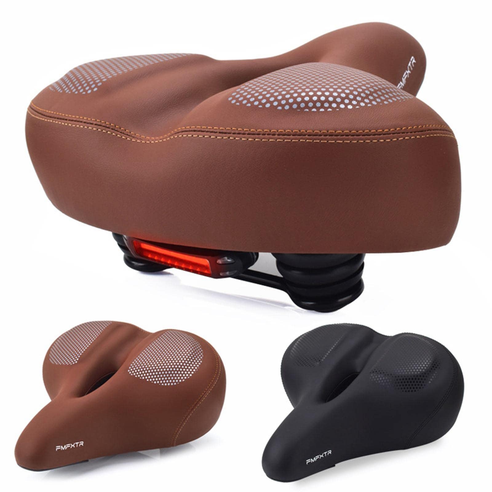 F Fityle Sedile da Bicicletta Comoda Sella cletta, Cuscino per Sedile Ampio e Morbido per Mountain Bike da Strada, Bici da,