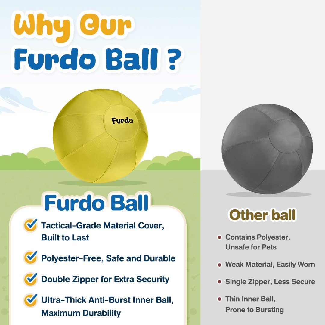 Pelota de pastoreo para perros, para pastor australiano, para perros de ganado, para Border Collie, para Blue Heelers y otros perros medianos a grandes, pelota de perro de pastoreo, juguetes