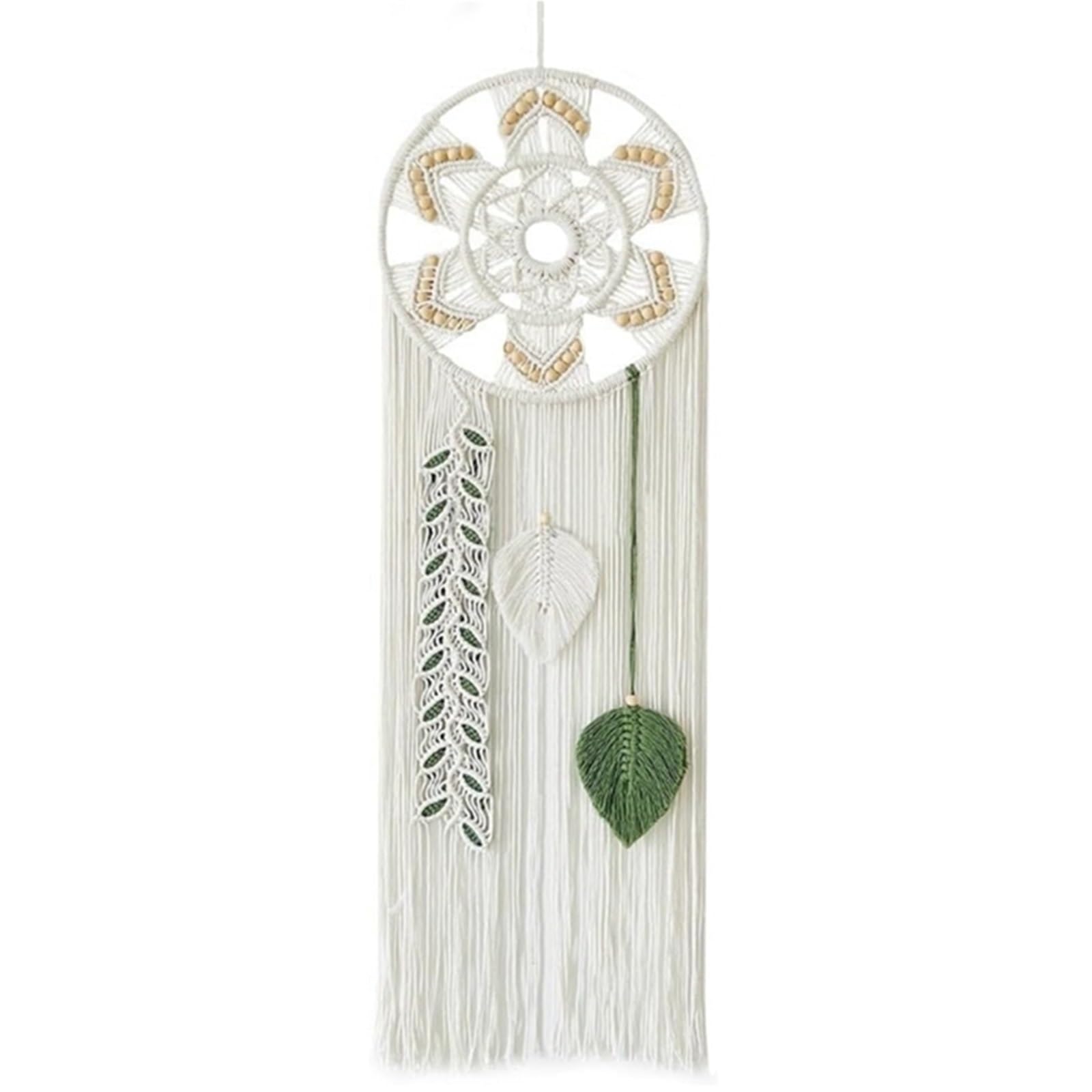 Dream Catchers For Bedroom Catcher Wall Decor Large Hanging With Woven Leaves Ornament for Bedroom