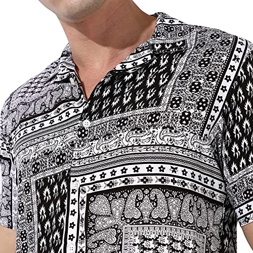 Image of CAHOOT Men's Co-Ord Set For Casual Wear | Quality Stretchable Fabric | Pull On T-Shirt | Pull On Shorts | Clothing Set Crafted With Comfort Fit & High Performance For Everyday Wear