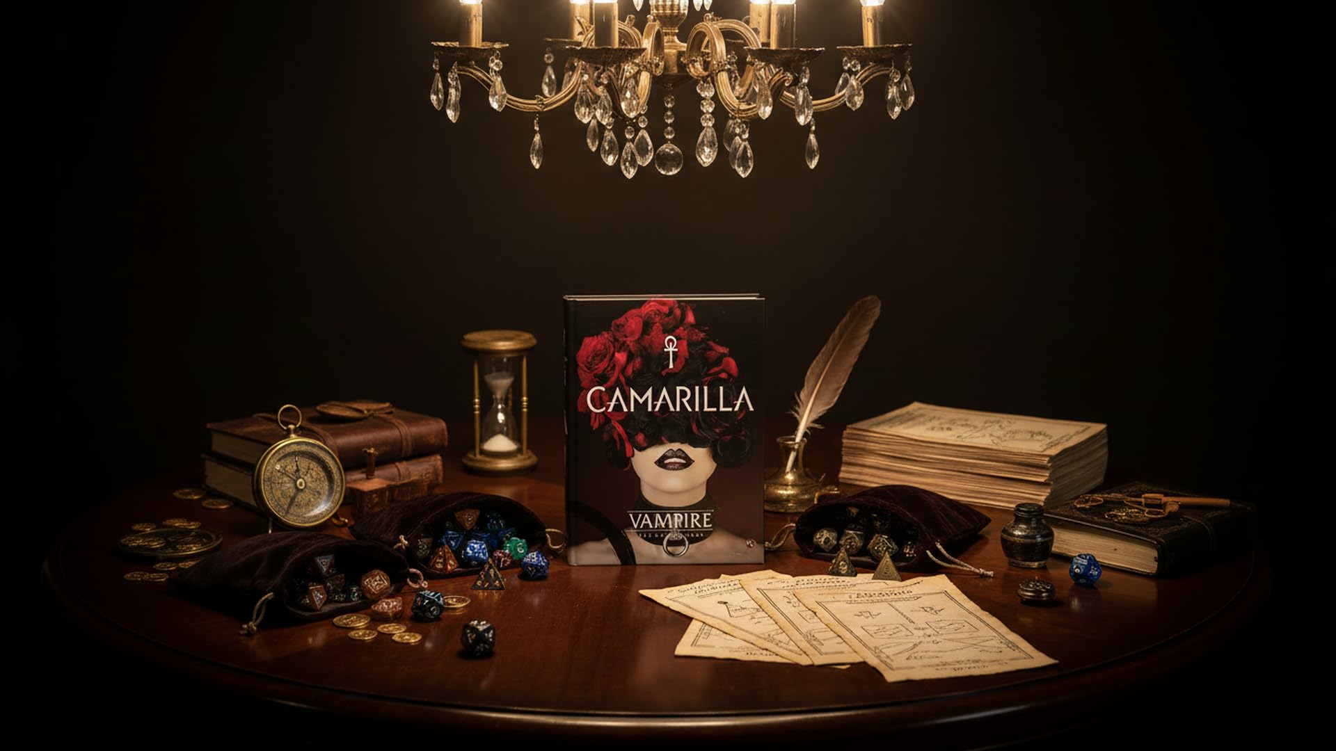 Renegade | Vampire TM RPG Camarilla Source Book | Manuale Di Gioco Di Ruolo, Copertina Rigida A Colori Di 200 Pagine, Compatibile Con La Quinta Edizione | 1+ Giocatori | Durata Flessibile
