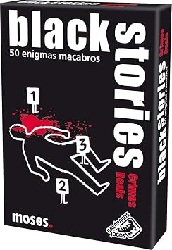 Black Stories Crimes Reais - Galápagos Jogo de Enigmas
