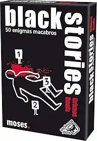 Galápagos, Black Stories: Crimes Reais, Jogo de Enigmas para Amigos, 2+ jogadores, 15 minutos por partida