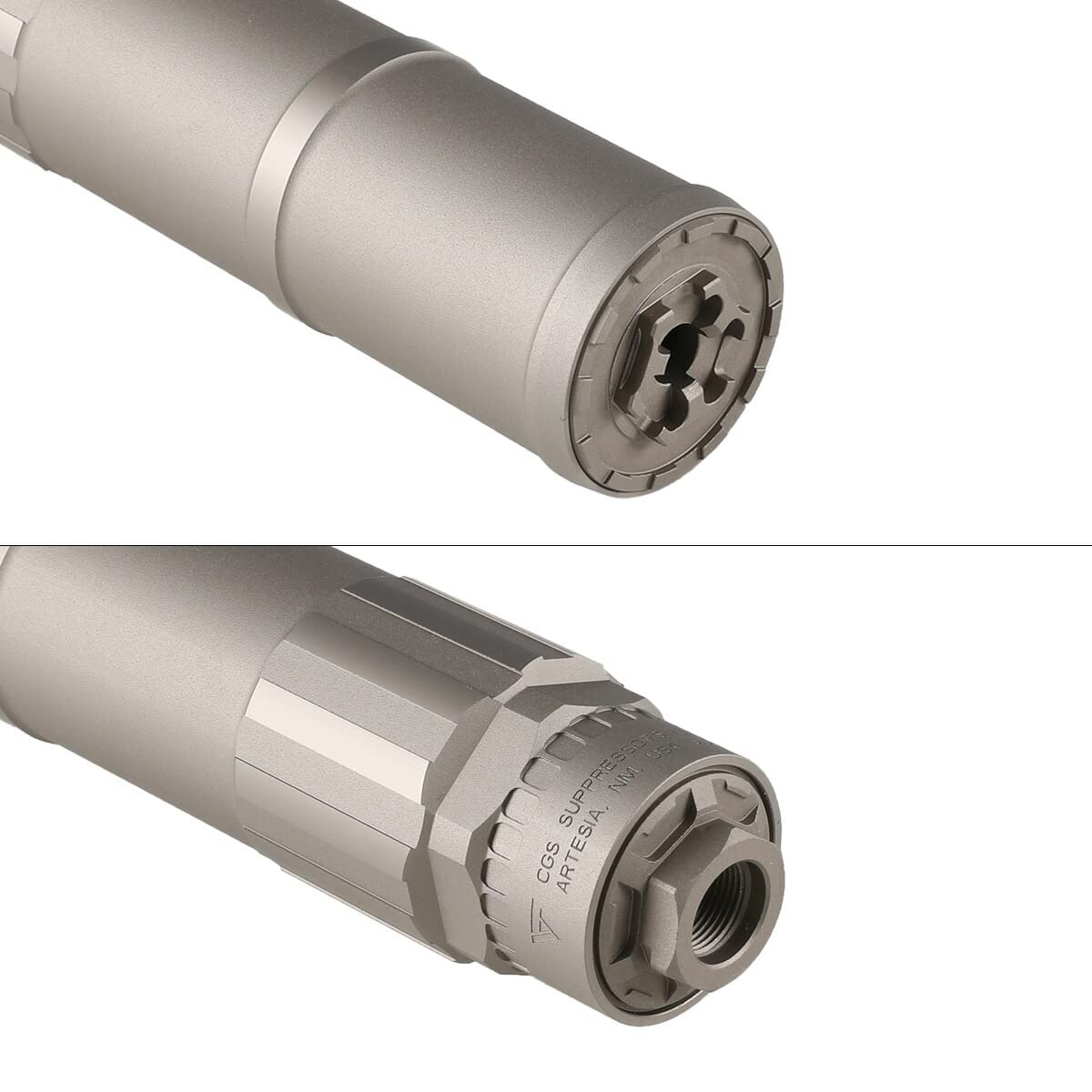 Amazon | Airsoft Artisan CGS HELIOSタイプ 5.56mmサイレンサー (14mm