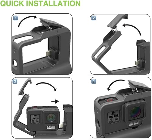 Miniatura 5 de Re-Fuel 9Hr ActionPack - Batería extendida (RF-6H50) para GoPro  Compatible con HERO7 negro, HERO6 negro, HERO5 negro y cámaras de grabación Hero