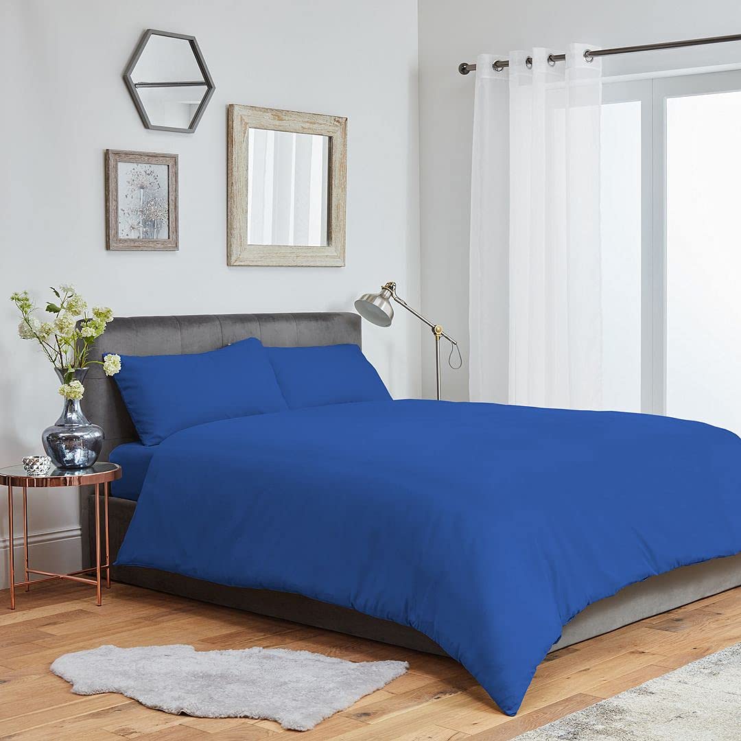 John Aird Blue Microfibre Pair Of Pillowcases (Pair Of Pillowcases, )