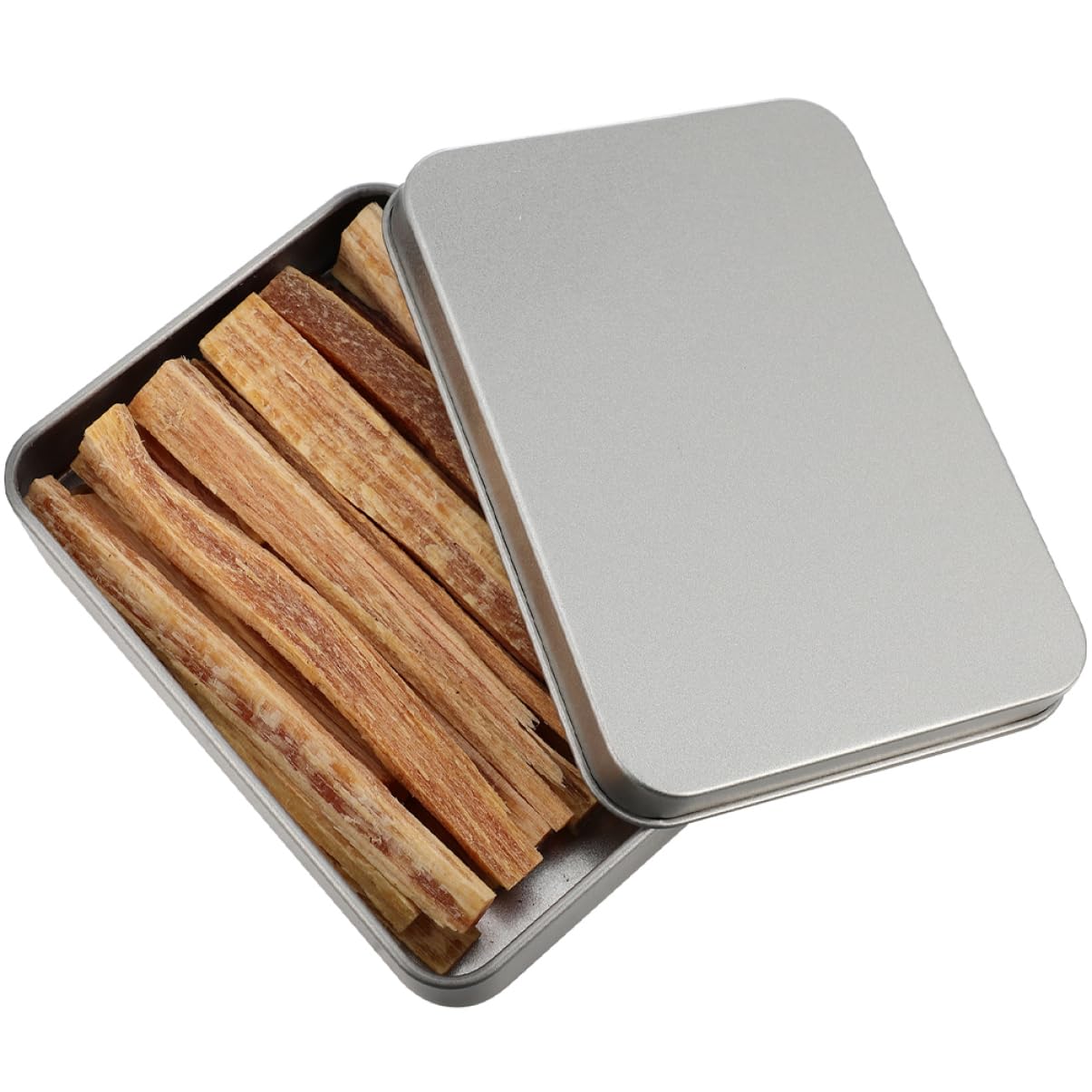 VILLCASE Lamelles de Bois Allume-Feu Naturels pour Camping et Randonnée, Kit Léger et Facile à Transporter, Outil Essentiel pour Feu en Plein Air