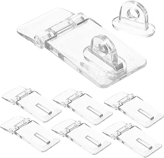 10pcs Acrylic Lock Hinges Mini Accessories Mini Jewelry Boxes Mini Hinge Hasp Lock Acrylic Hasp Buckle Clasp Buckle Jewelry Box Lock Jewelry Box Buckle Hasp Latch Buckle