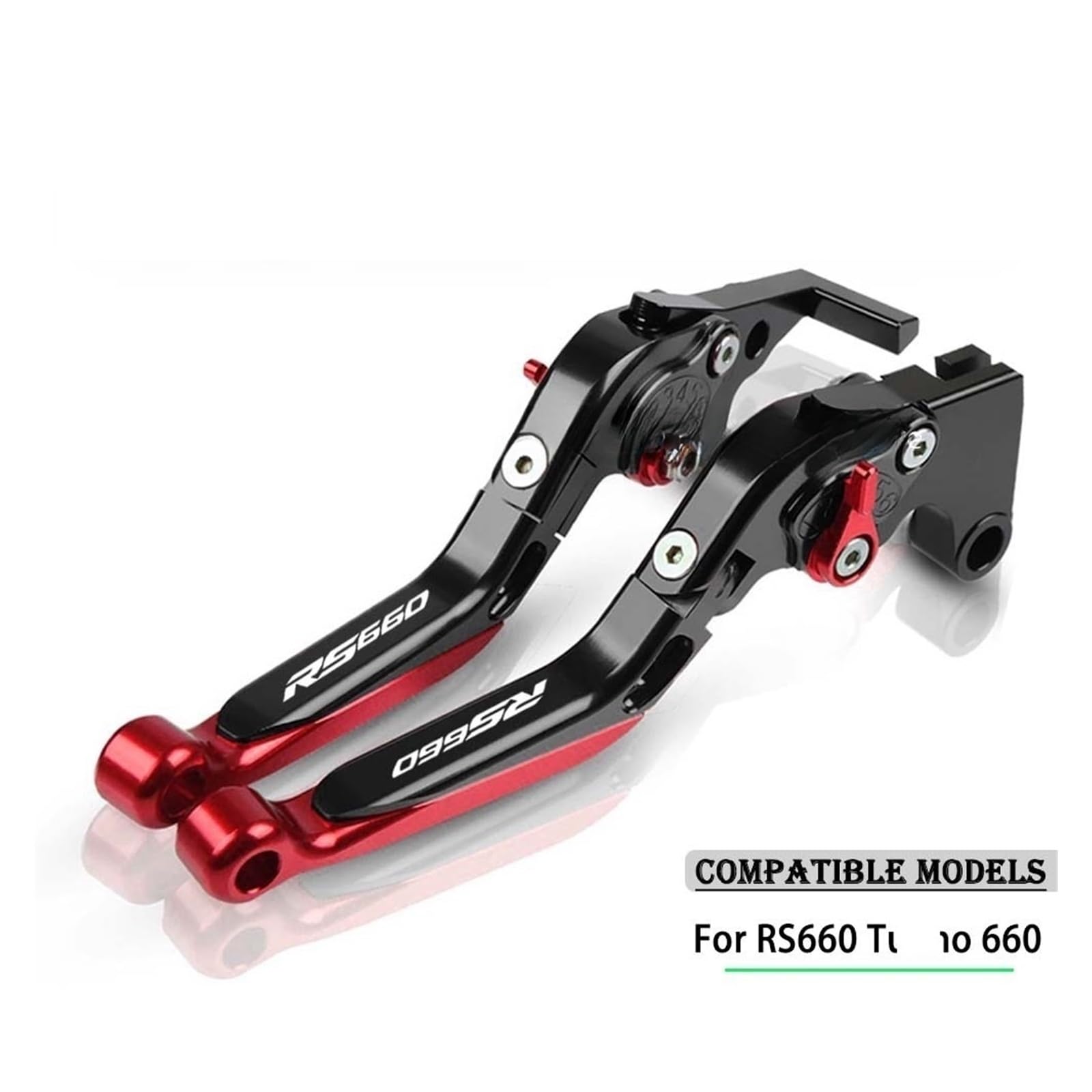 Leviers De Frein Et d'embrayage en Aluminium CNC 5D Réglables, Poignée pour Moto pour Apri&lia RS 660 2020 – 2023 RS660 2022 Freins embrayages
