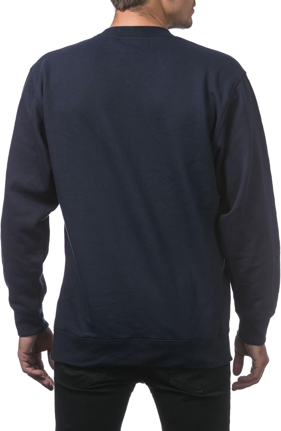Pro Club Men's Heavyweight 13oz Crew Neck Fleece Pullover Sweatshirt - Image 2