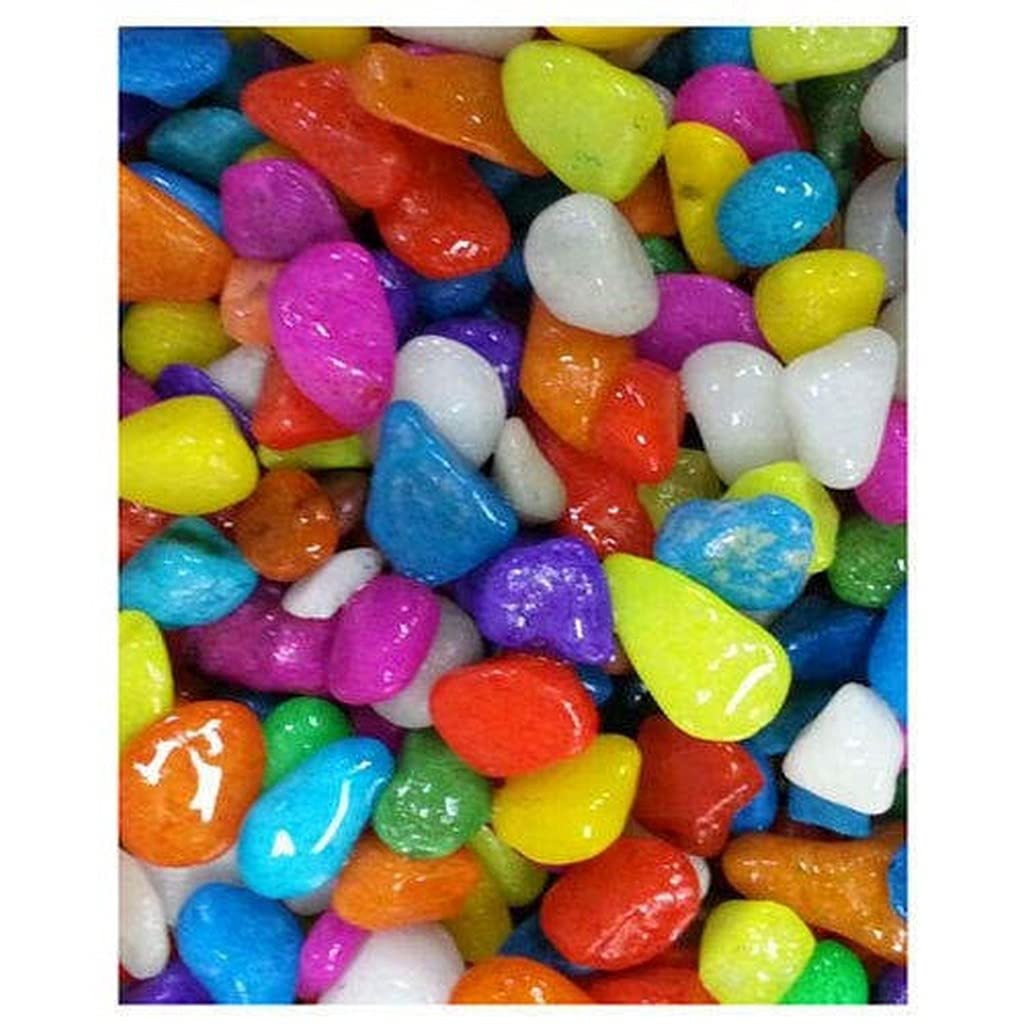 Ohhsome [10Kg] Multi Color Crystal Aquarium Fish Tank Colorful Stones Unpolished Unpolished Stone Landscaping Vase Filler Pebbles (B09HQYLQ8V) Amazon Price History, Amazon Price Tracker