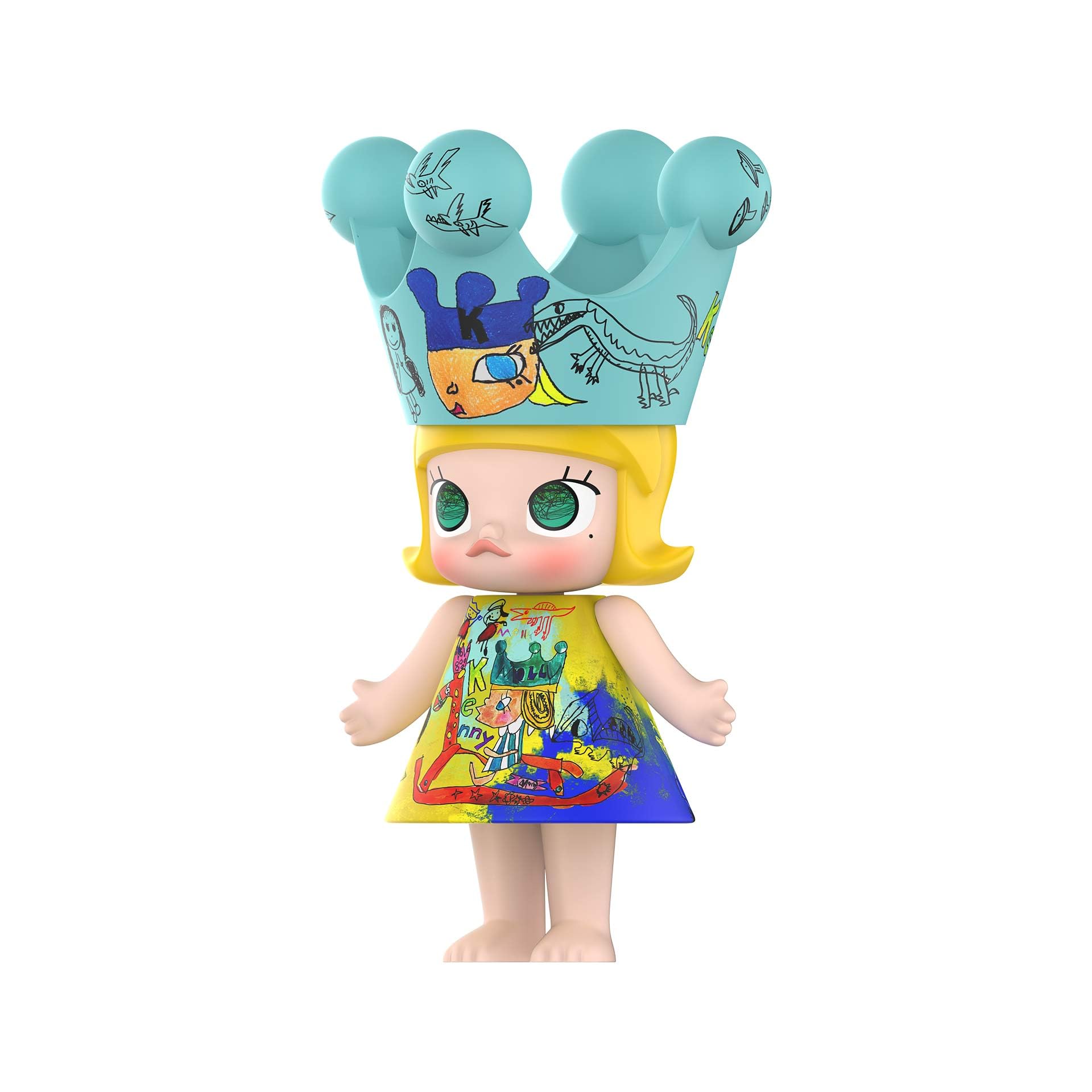 ポスター MEGA  MOLLY400% Childishness POP MART Mega Royal Molly 400% Childishness Figure | Urban