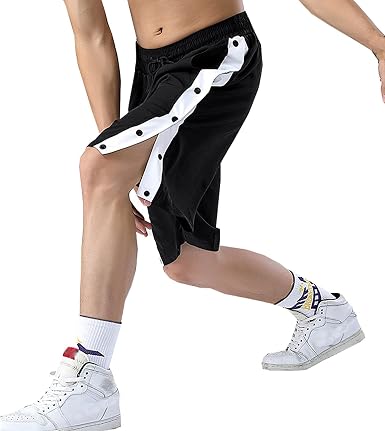 Basketball Shorts Tear Button 