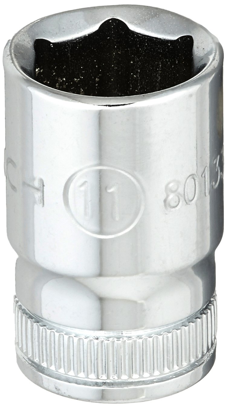GEARWRENCH 1/4" Drive 6 Point Standard Metric Socket 11mm - 80133