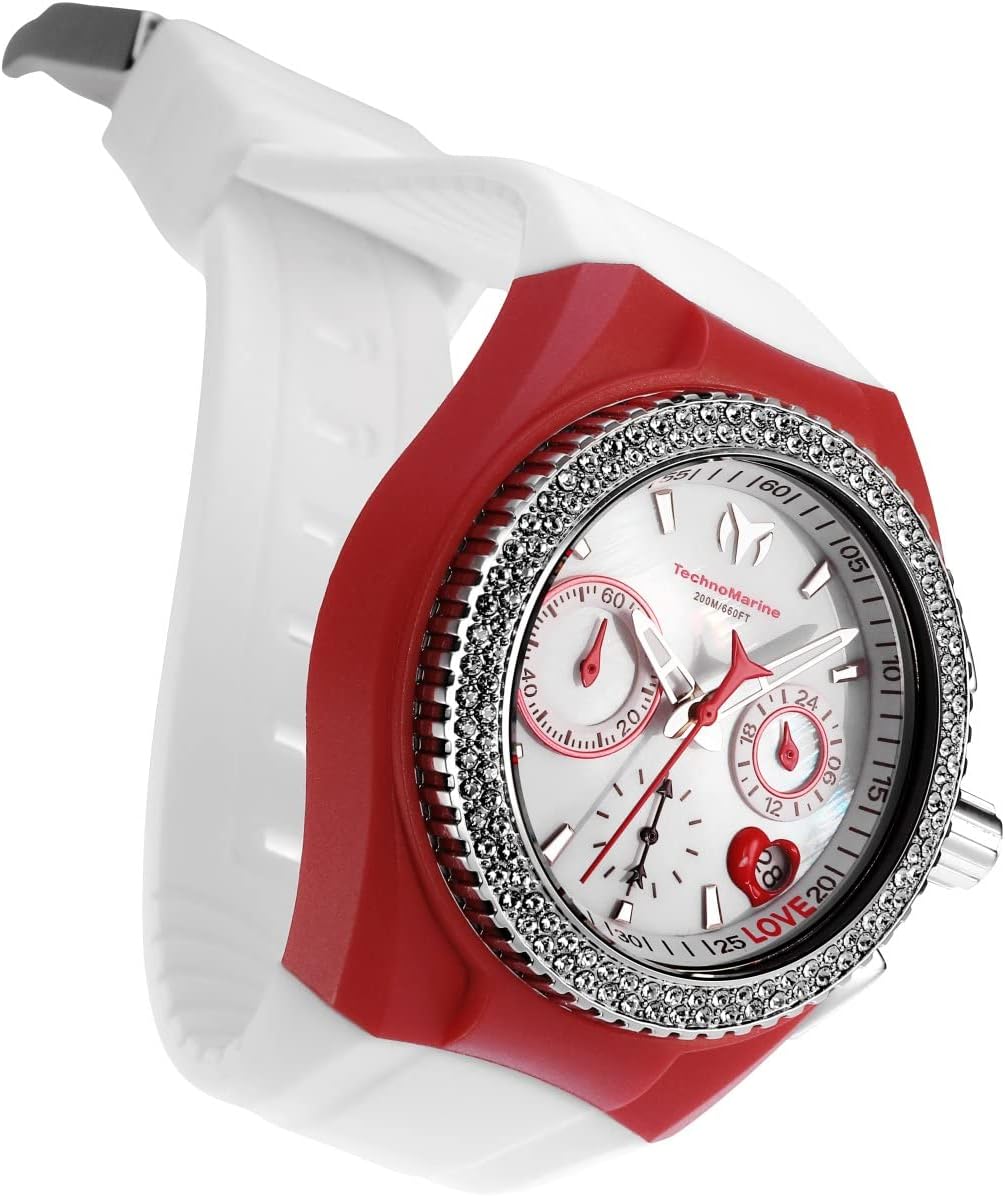 Technomarine Women's TM-117001 Cruise Analog Display Quartz Red Watch Set