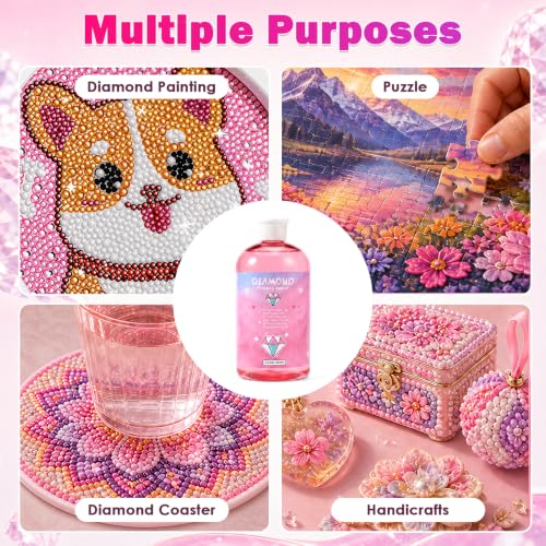 Image of 16OZ Diamond Painting Sealer Protectant Brightener, Diamond Art Glue