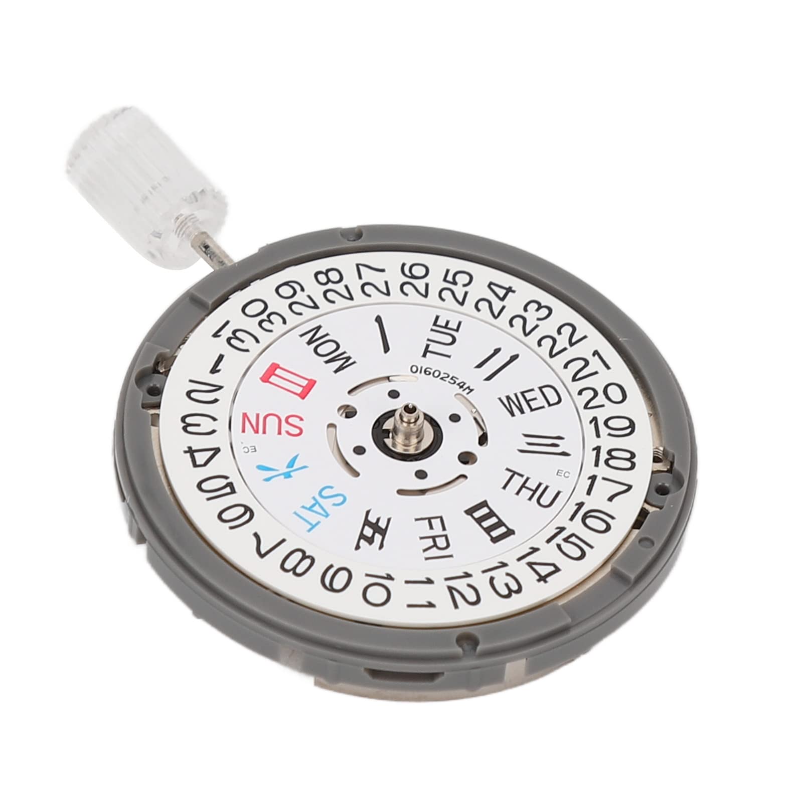 KIMISS Movimiento de Reloj Mecánico Automático NH36 con Calendario de Fecha y Día - Accesorio de Repuesto para Reparación de Relojes