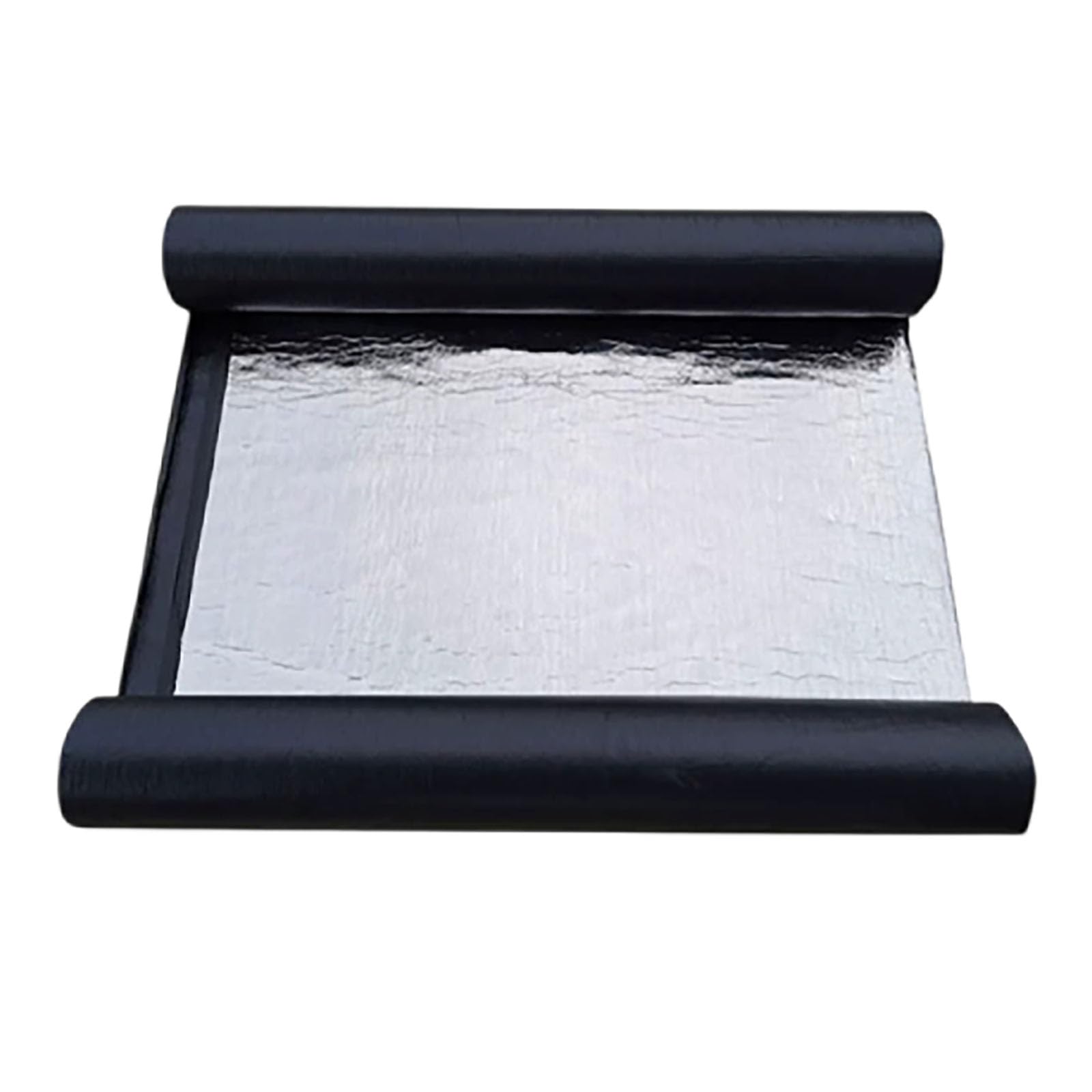 Cinta autoadhesiva impermeable para reparación de techos, sellador de betún de aluminio para paredes, techos y suelos, a prueba de fugas, 8,33 cm x 16,1 m, fácil de usar
