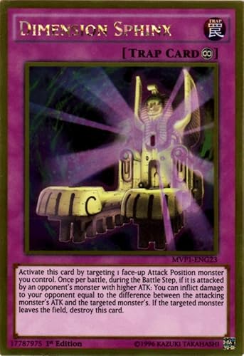 Yu-Gi-OhDimensión Esfinge mvp1-eng23The Dark Side de dimensiones Movie Pack Gold Edition1st EditionOro Rare