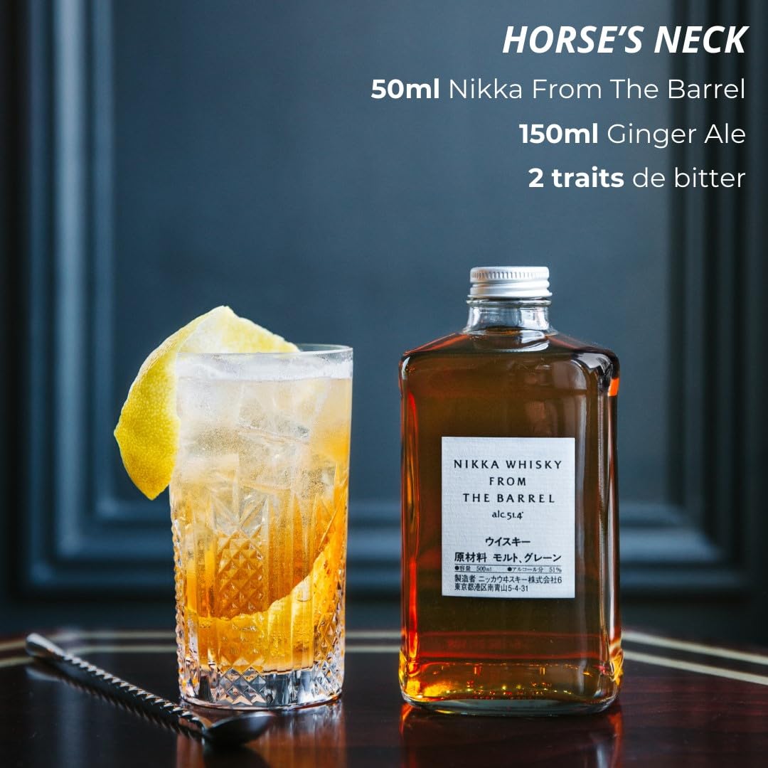 NIKKA - From the Barrel sans étui - Blended Whisky - 51.4 % Alcool - Origine : Japon - Bouteille 500 ml