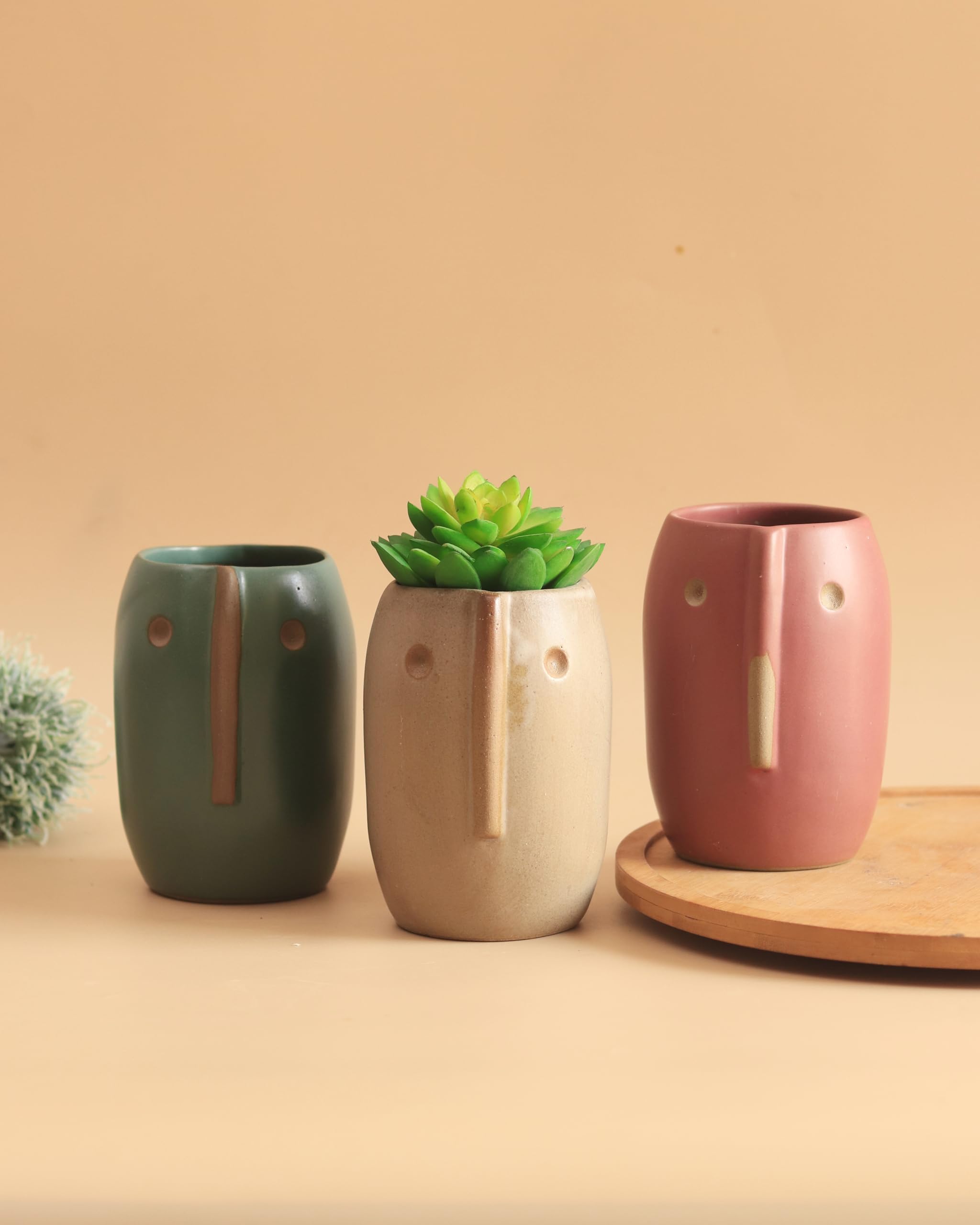 See full amazon price history chart for Craftribal Ceramic Quirky Face Planters Pots (Set of 3),Modern Face Planter for Table Top,Indoor Plants & Succulents with Drainage HoleRoom,Office desk and Home Decoration (6.5 Inches Height) Craftribal Ceramic Quirky Face Planters Pots (Set of 3),Modern Face Planter for Table Top,Indoor Plants & Succulents with Drainage HoleRoom,Office desk and Home Decoration (6.5 Inches Height) (B0CTX75G7M) Amazon Price History, Amazon Price Tracker