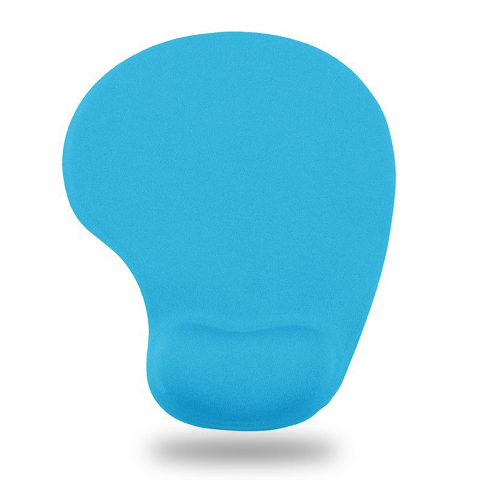 Beauenty Mouse Pad Gaming Mouse Pad Non Slip Rubber Base,Slip Rubber with Stitched Edges,mouse Pad with Wrist Rest,desktop Anti-Slip Mice Mat (Blue)