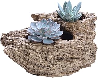HEMOTON Vaso de Flores Simulação Raiz de árvore Vaso de planta suculenta Vasos de plantio Jardim botânico ao ar livre Vaso de flores bonito jardim Faça você mesmo